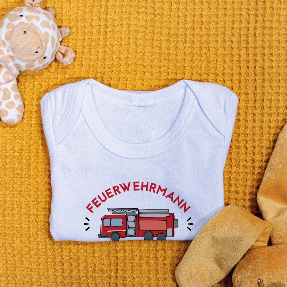 Body Baby Feuerwehr Personalisierbares