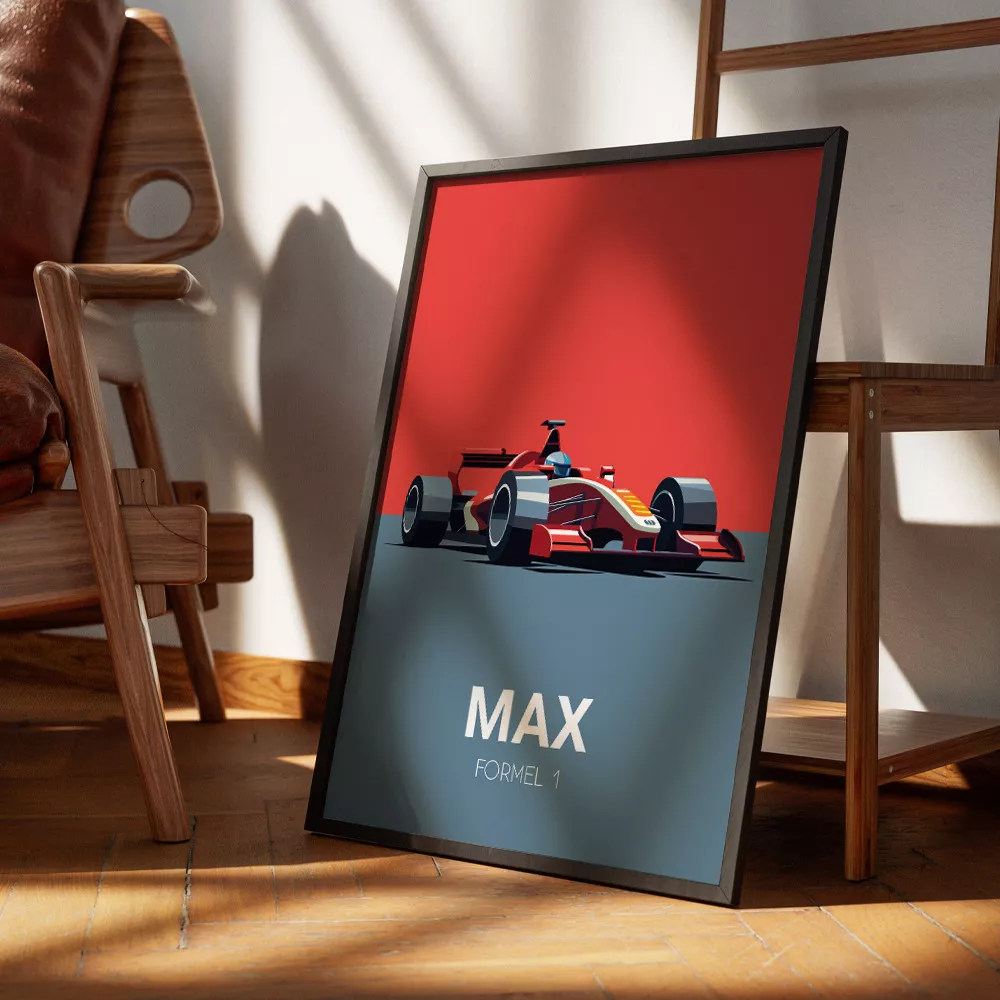 Personalisierbares Formel 1 Poster