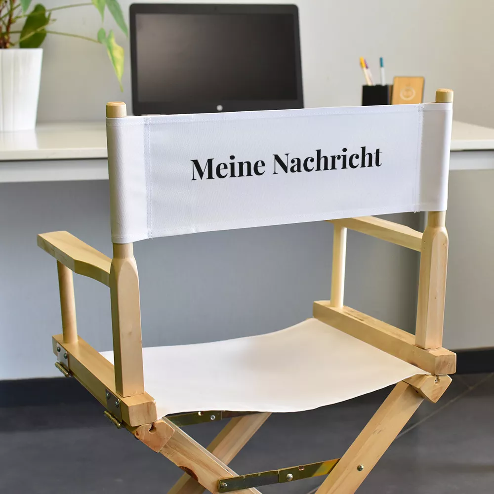 Regiestuhlmappe zur individuellen Gestaltung