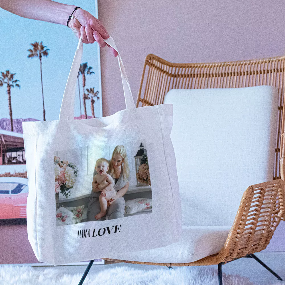 Personalisierbarer Foto-Tote Bag