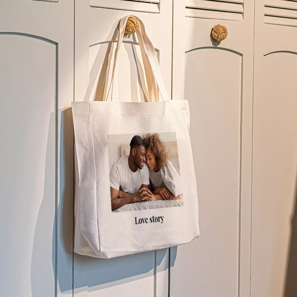 Personalisierbarer Foto-Tote Bag
