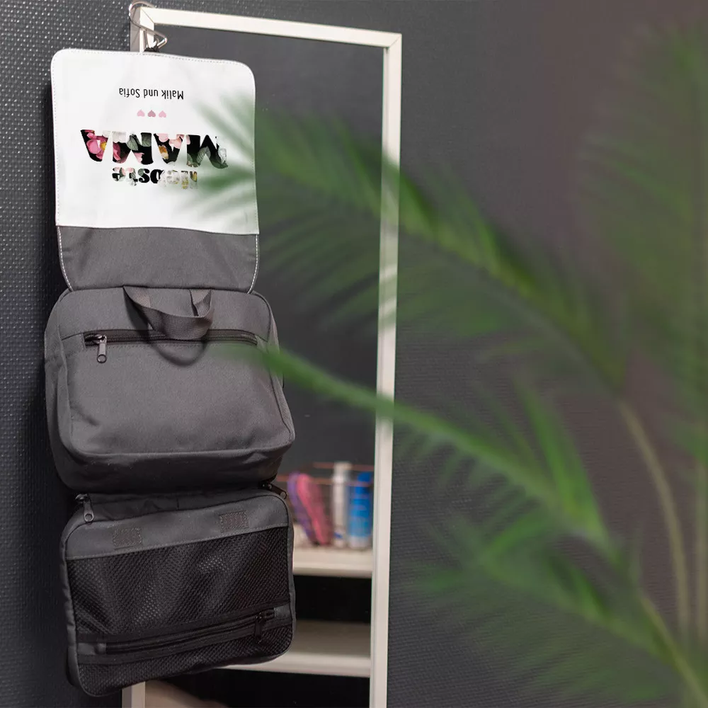 Personalisierbare Kulturtasche „Mama mit Liebe“