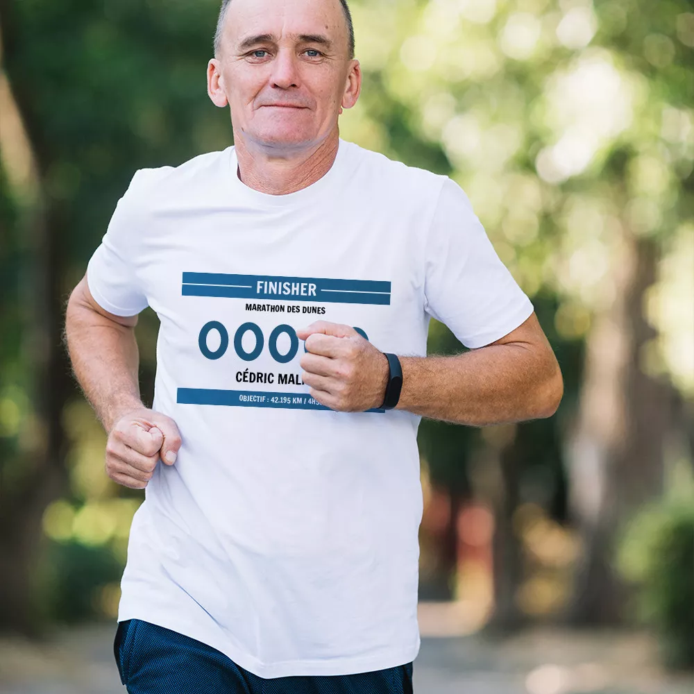 Personalisierbares T-Shirt „Running“