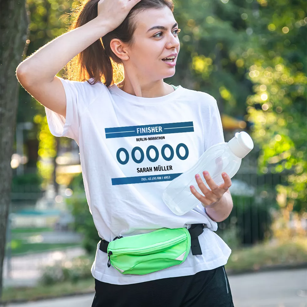 Personalisierbares T-Shirt „Running“
