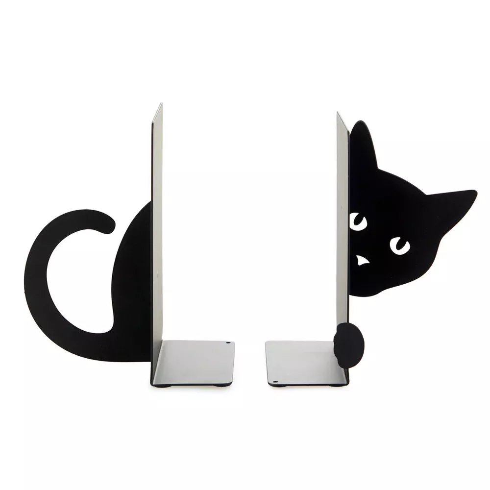 Buchstütze Katze