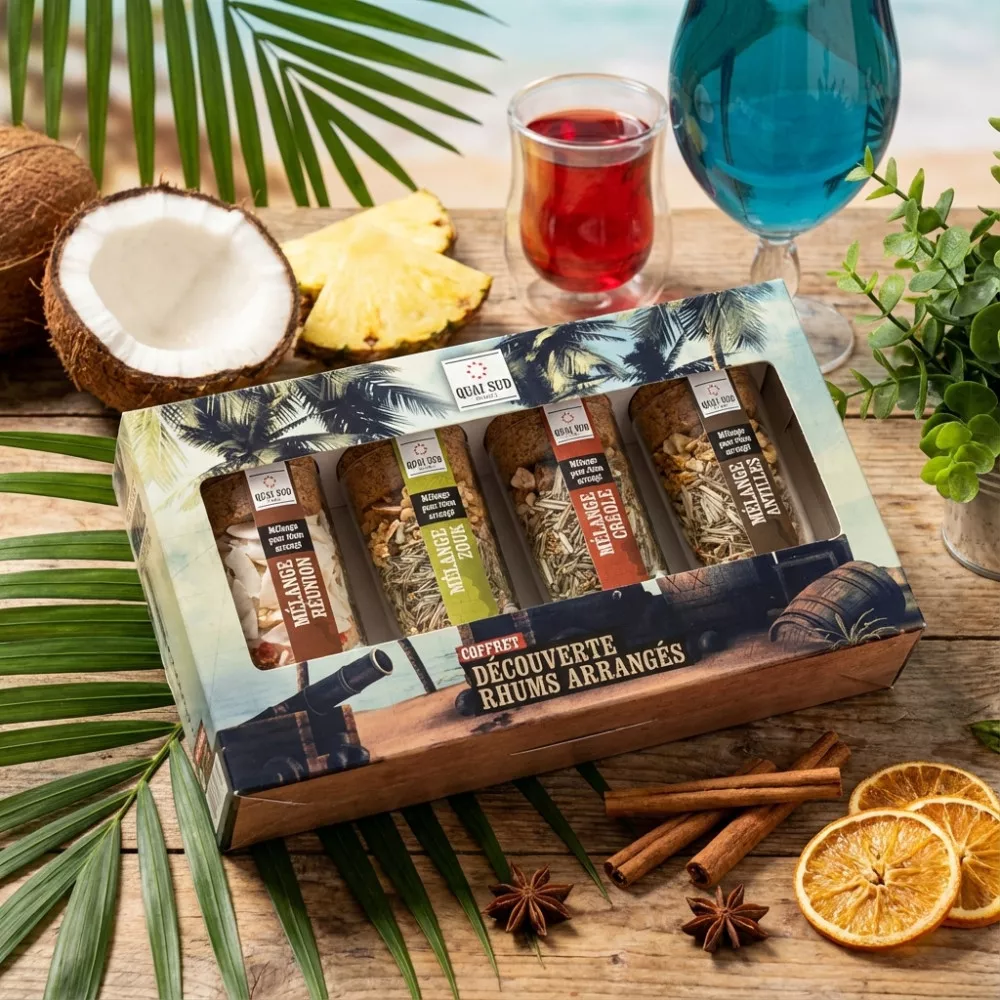 Entdecker-Set für aromatisierten Rum