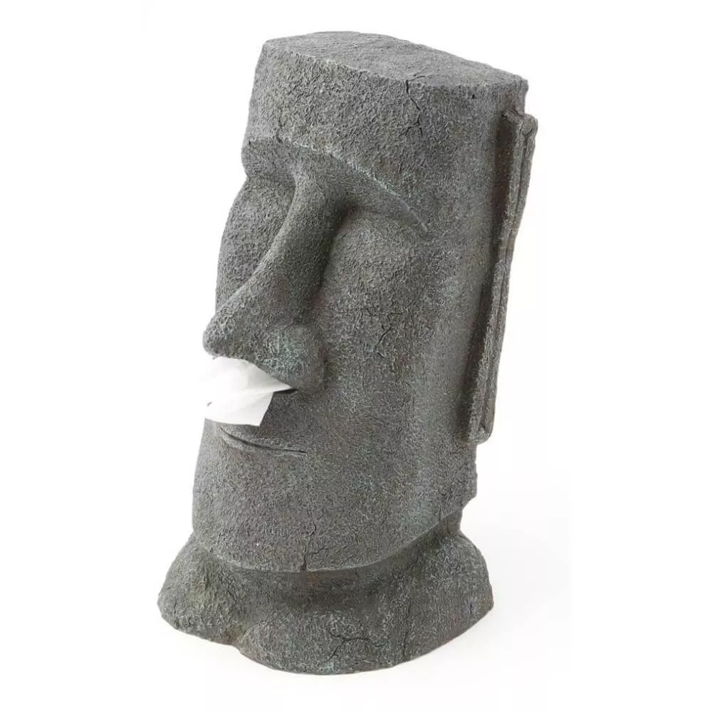 Moai Taschentuchspender statue de l'île de Pâques