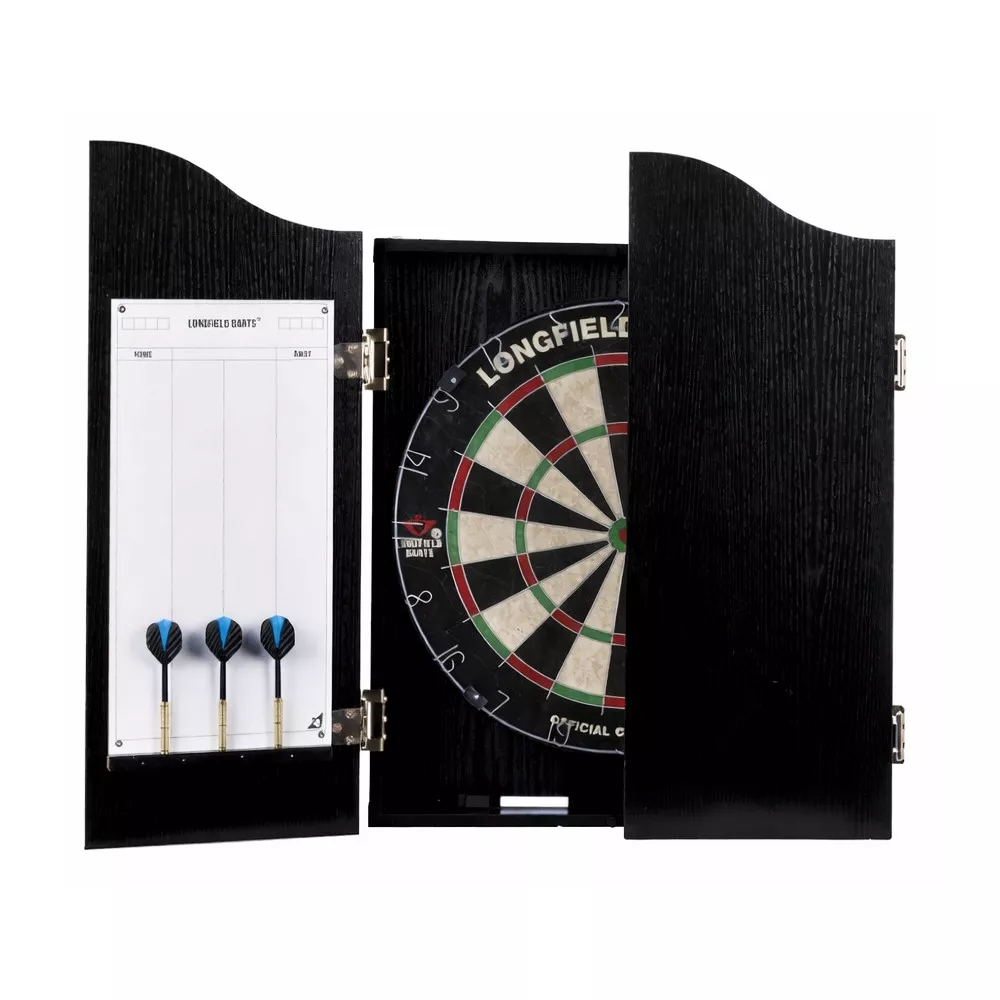 Dartscheiben Schrank aus Holz
