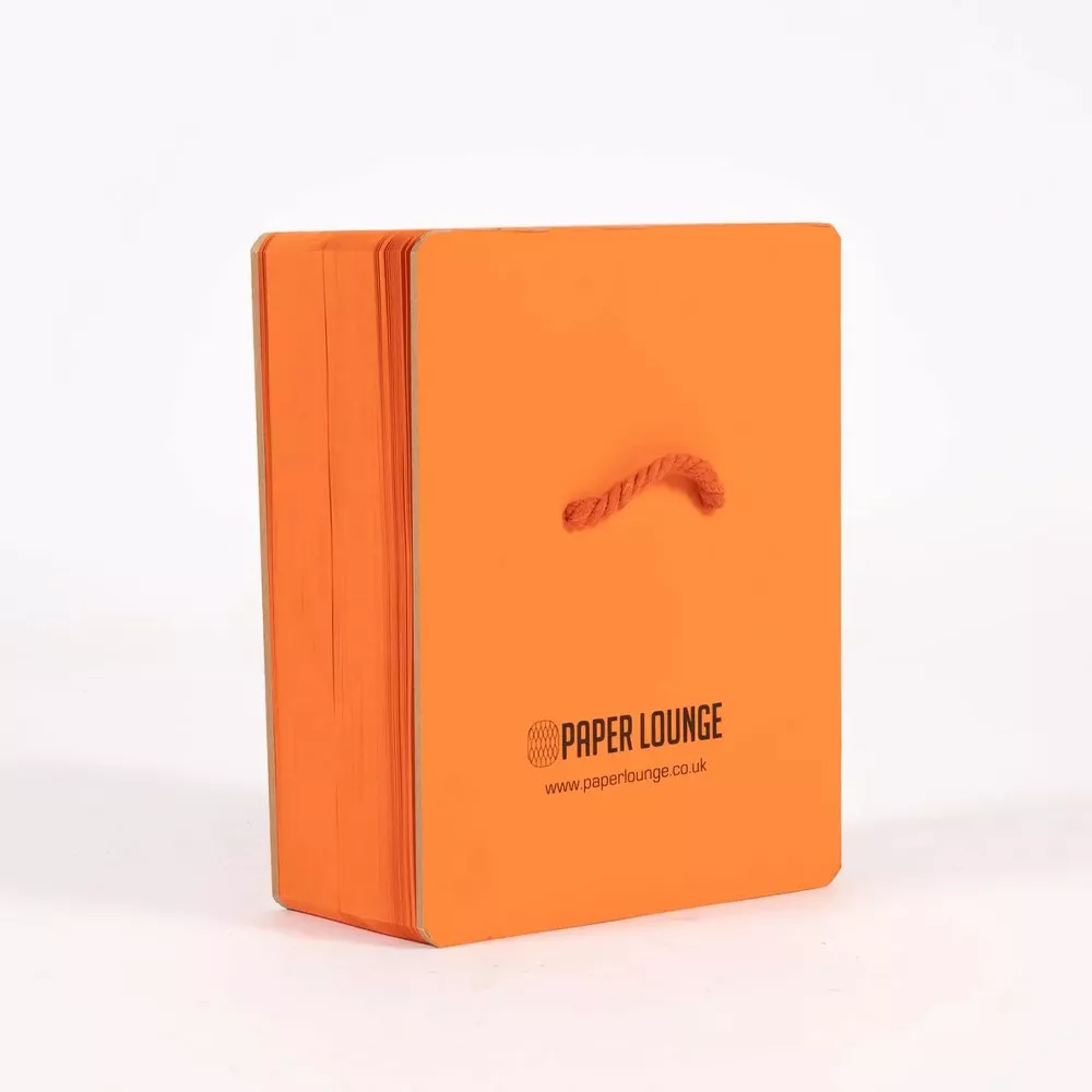 Faltbare Kraftpapier-Bank 150 cm Orange