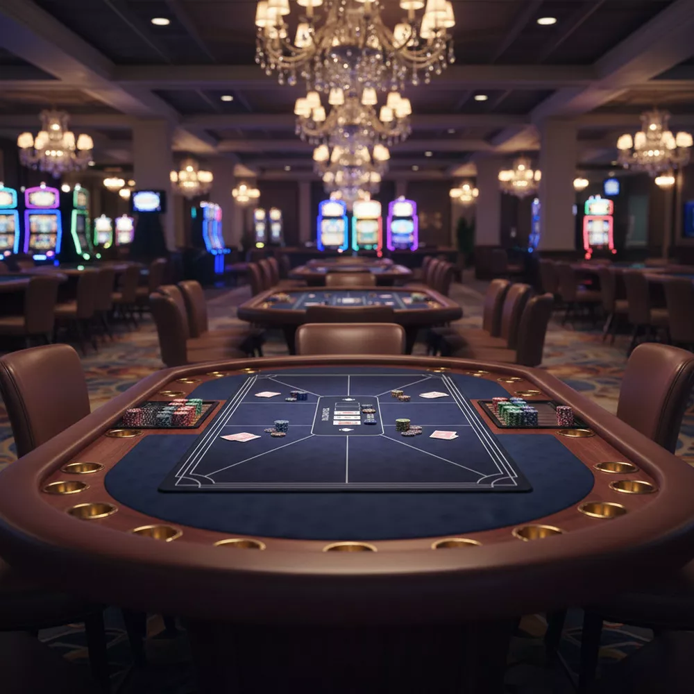 Riesiger Pokertisch