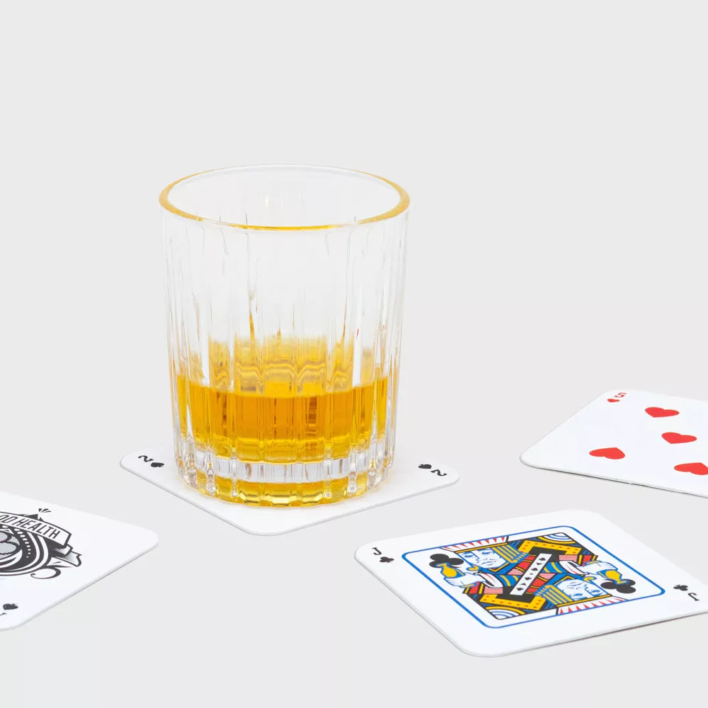 Pokerkarten-Untersetzer
