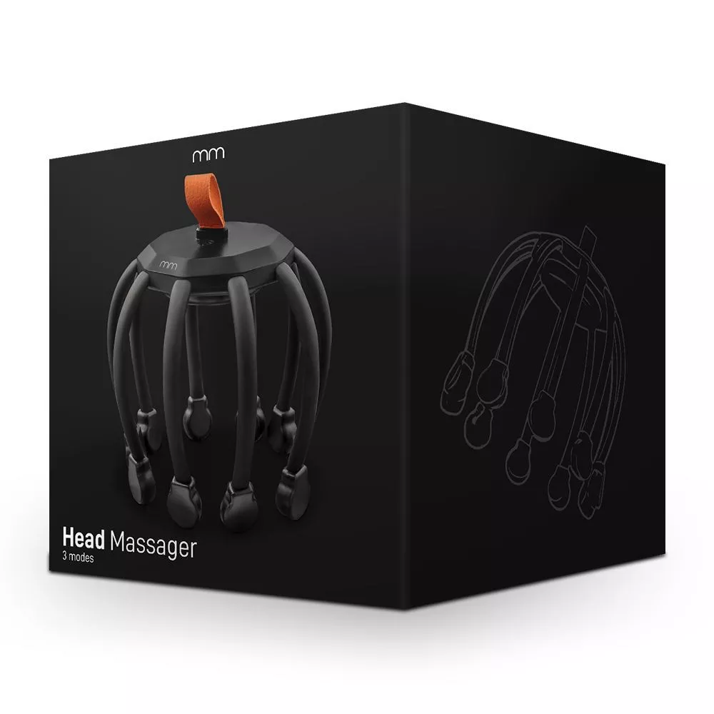 Elektrischer 360-Grad-Kopfmassagegerät