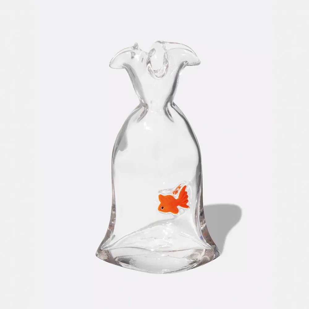 Vase Goldfisch