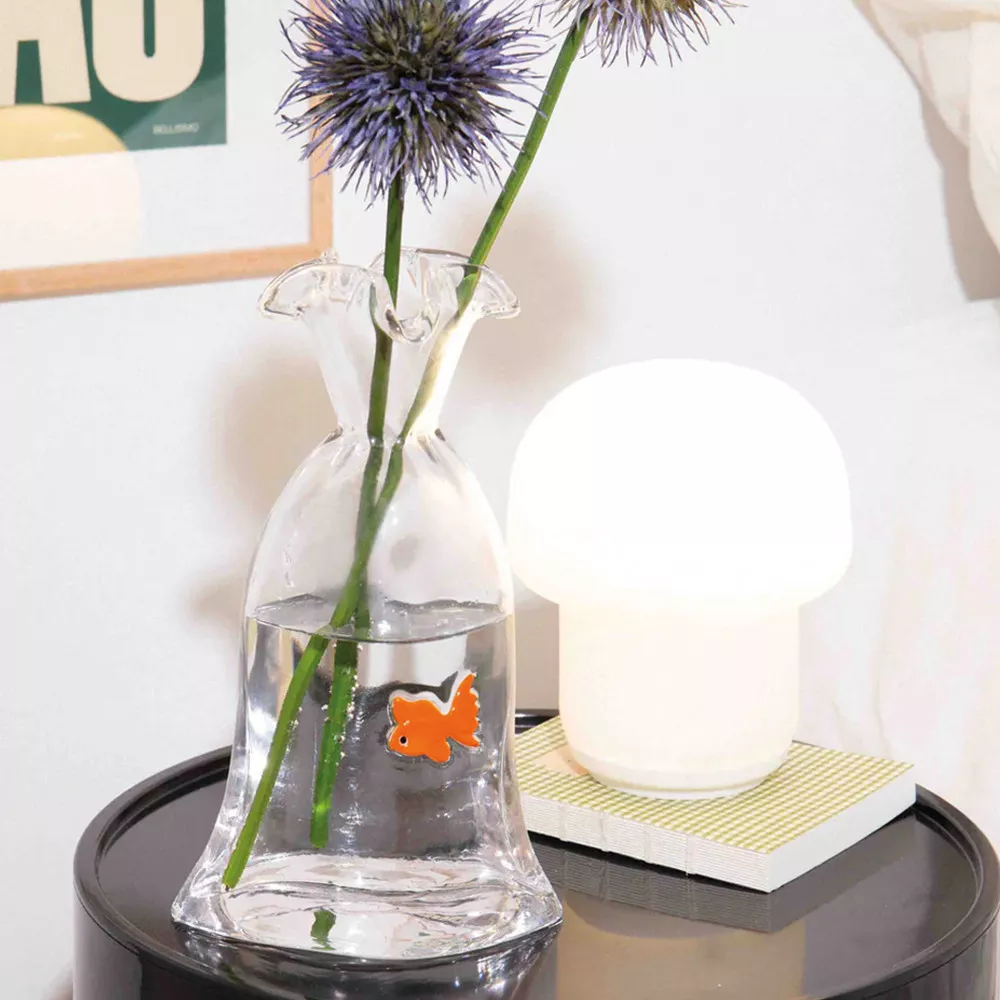 Vase Goldfisch