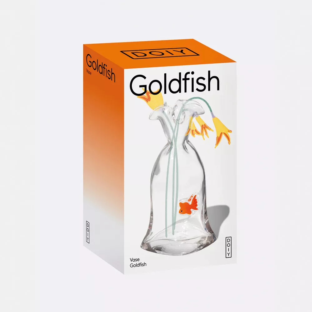 Vase Goldfisch