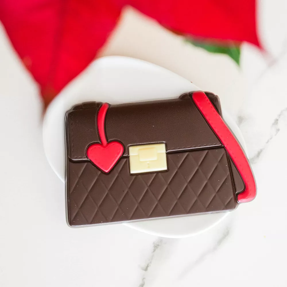 Handtasche aus Schokolade