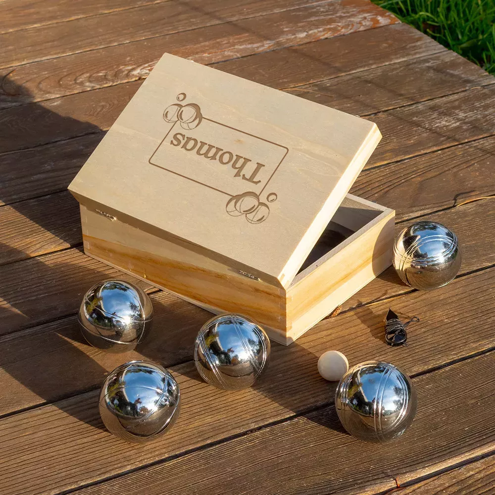 Personalisierter Boule-Koffer mit Namen