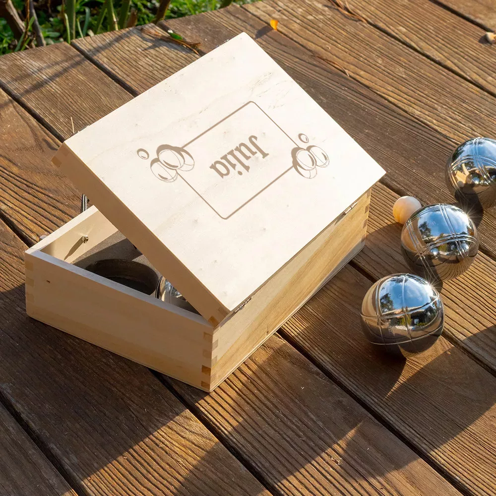 Personalisierter Boule-Koffer mit Namen