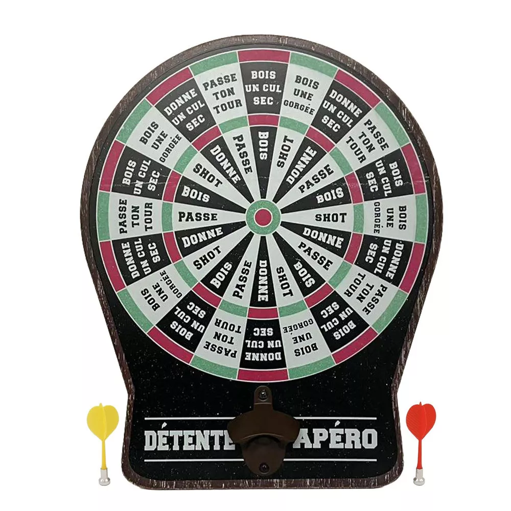 Trinkspiel Dart mit Flaschenöffner