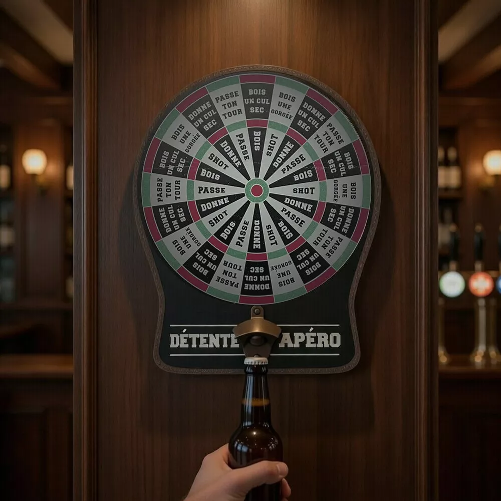 Trinkspiel Dart mit Flaschenöffner