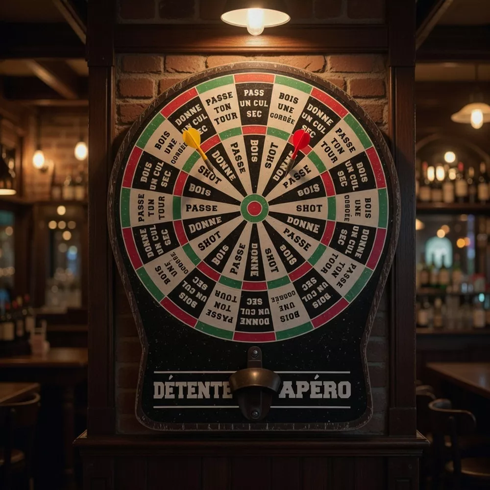 Trinkspiel Dart mit Flaschenöffner