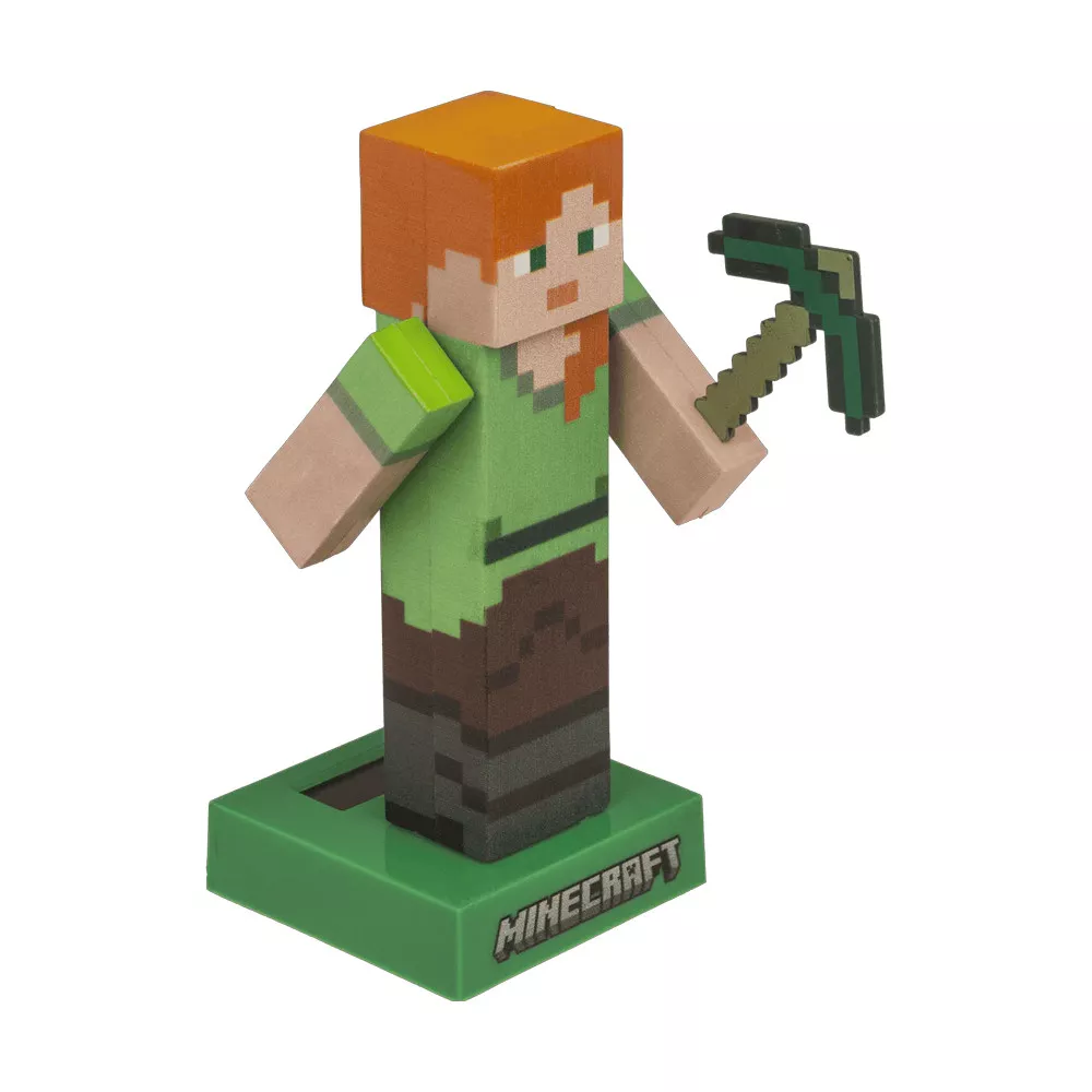 Artikulierte Solarfigur - Minecraft - Alex
