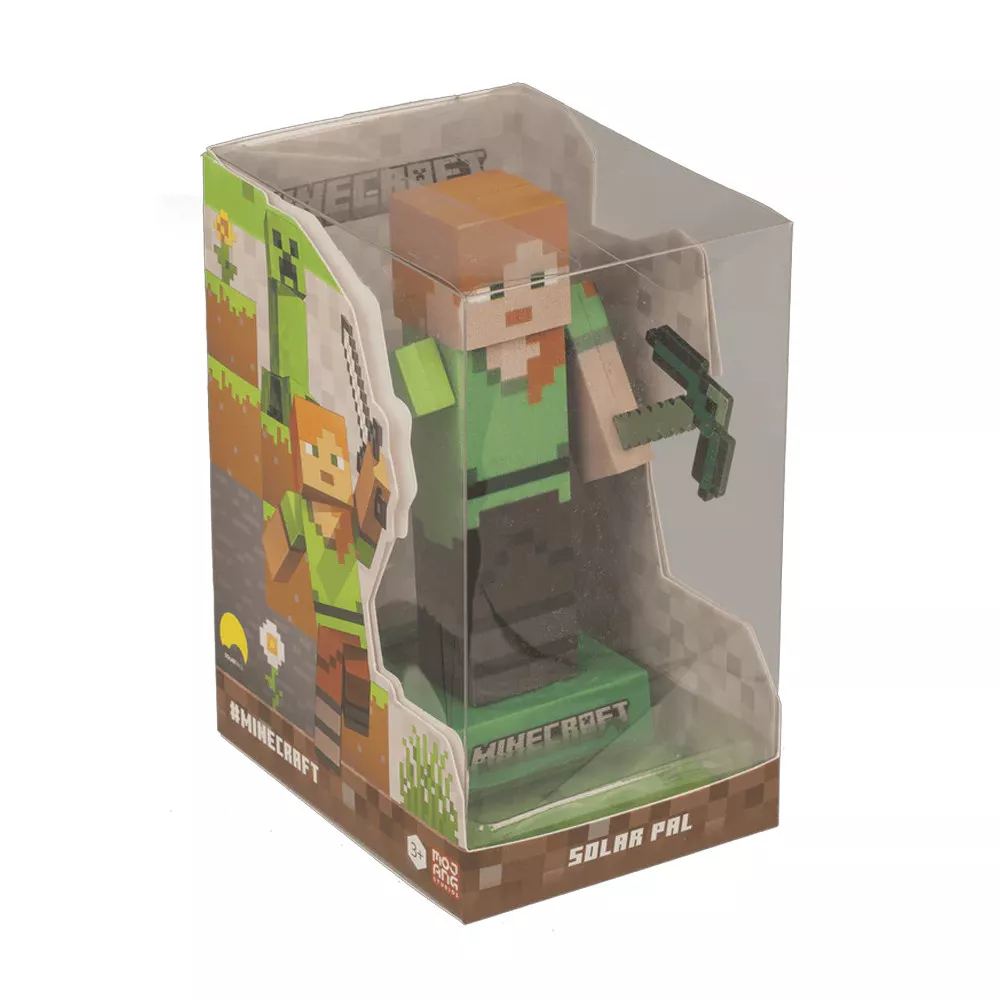 Artikulierte Solarfigur - Minecraft - Alex