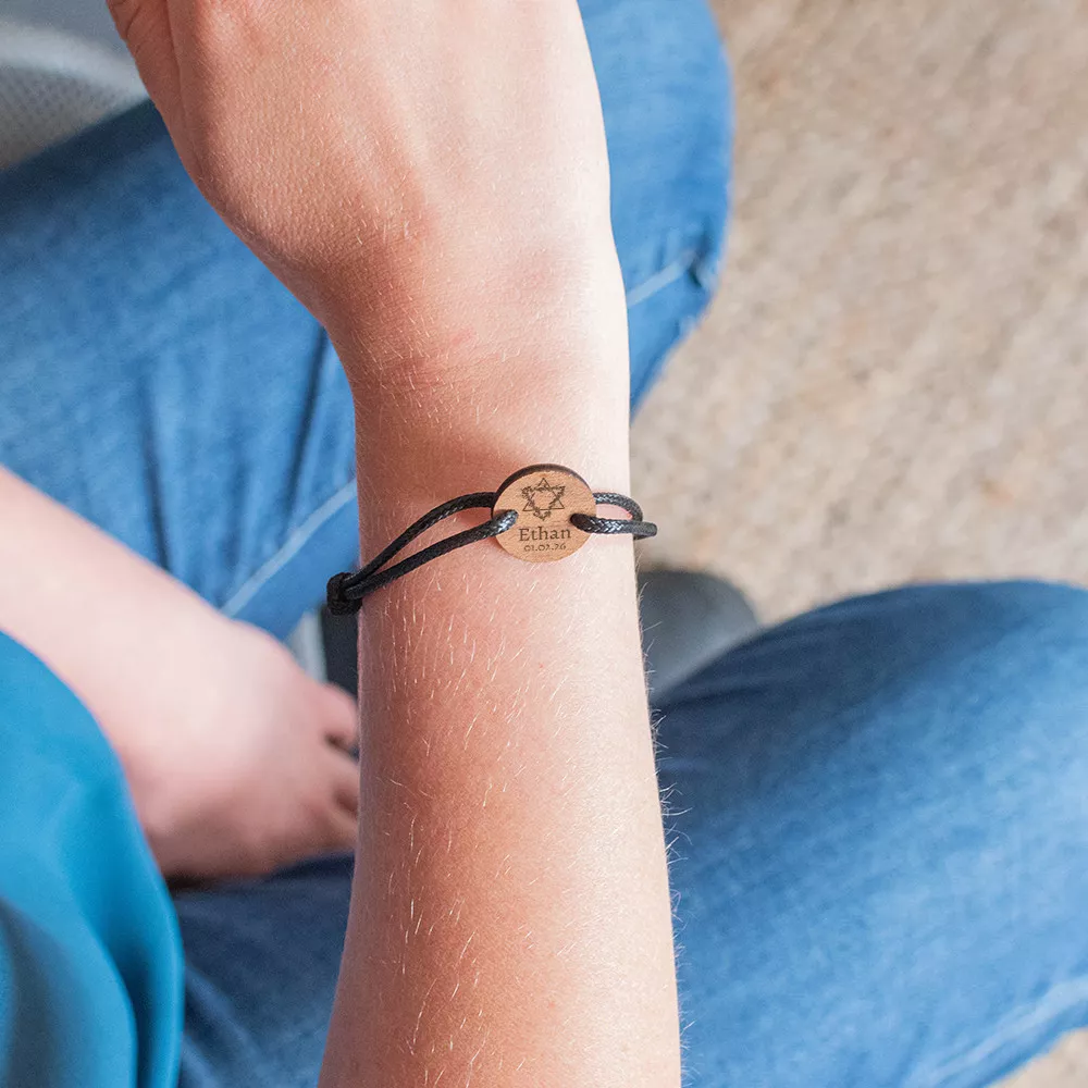 Personalisierbares Bar-Mizwa-Armband