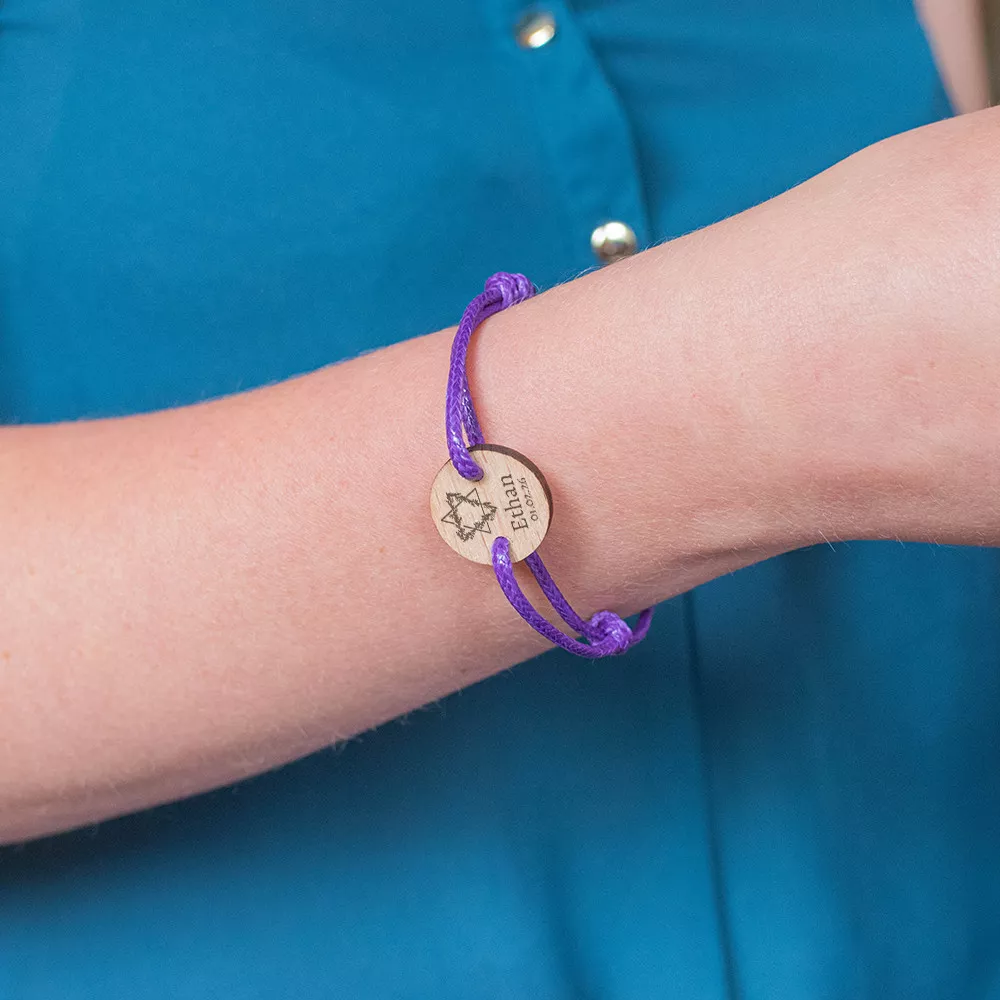Personalisierbares Bar-Mizwa-Armband