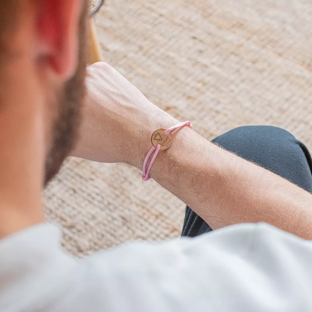 Personalisierbares Bar-Mizwa-Armband