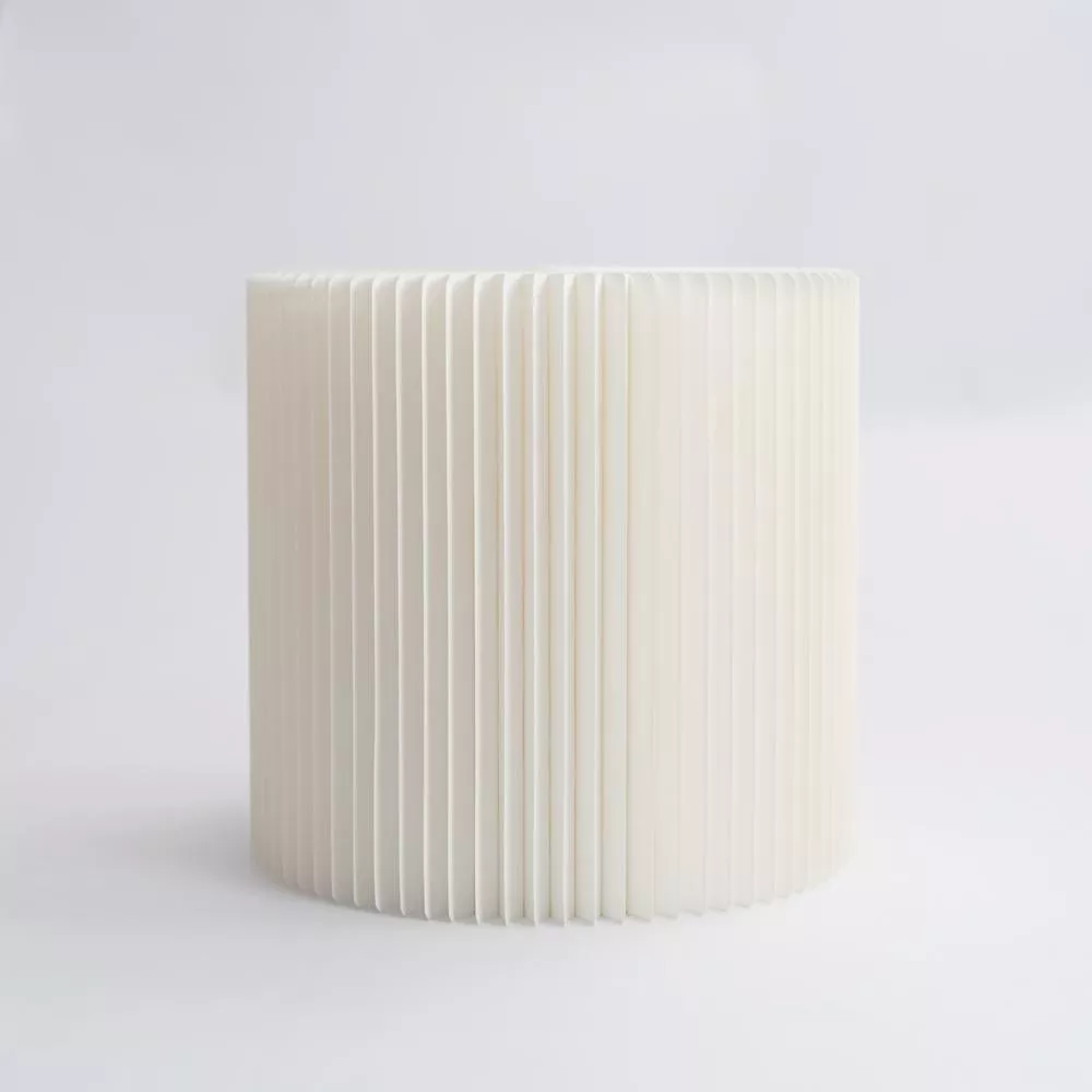 Faltbarer Kraftpapier-Hocker Weiß 28 cm