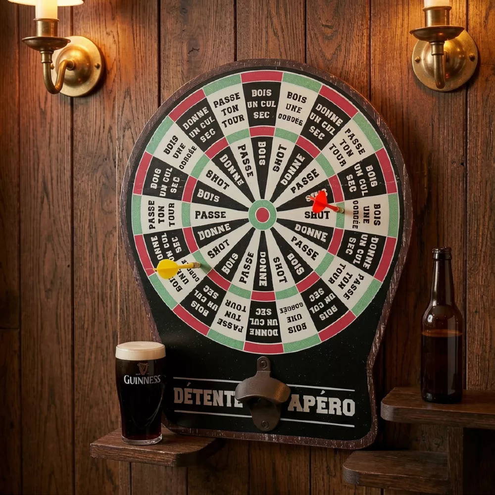 Trinkspiel Dart mit Flaschenöffner