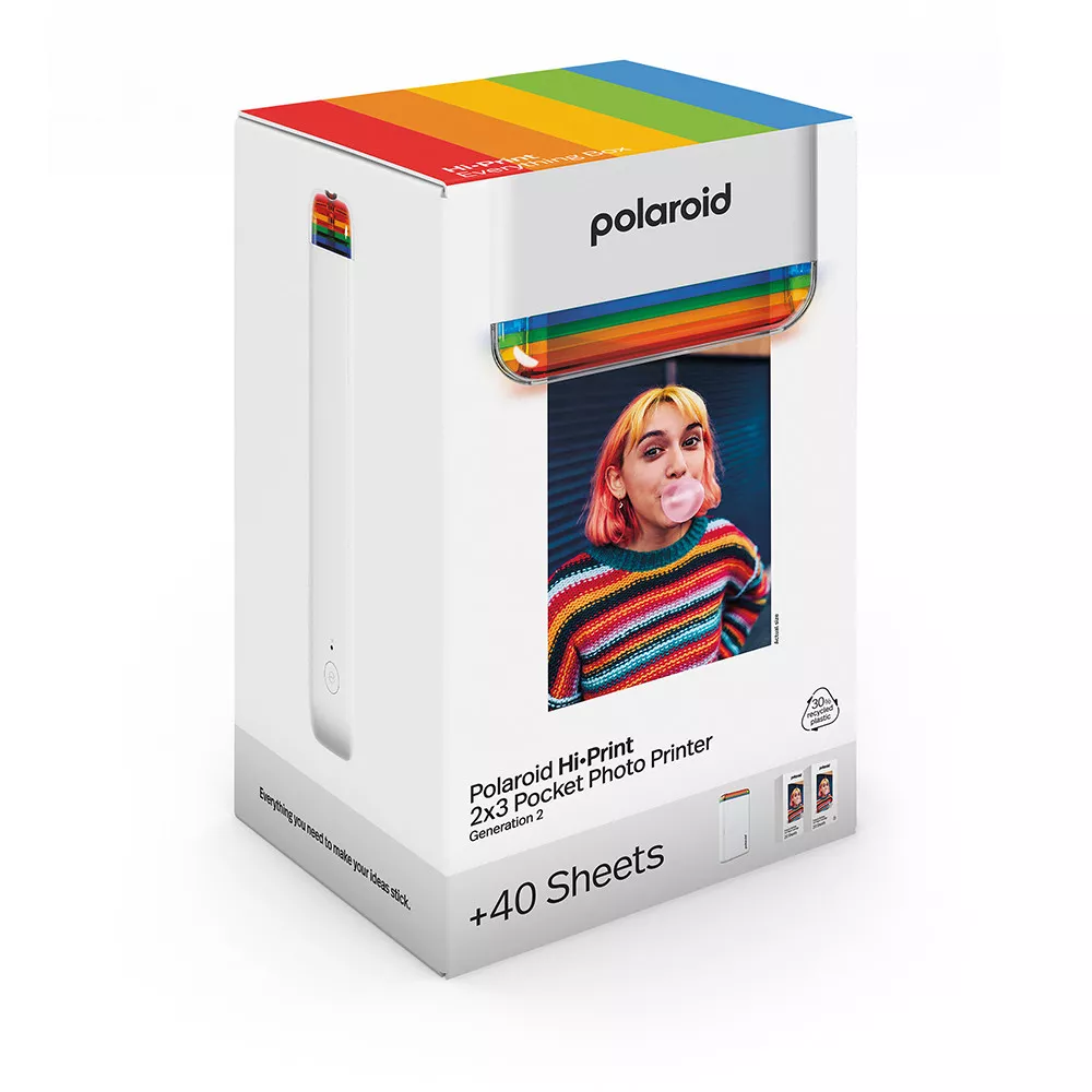 Polaroid Hi-Print Drucker- und Fotopapier-Set