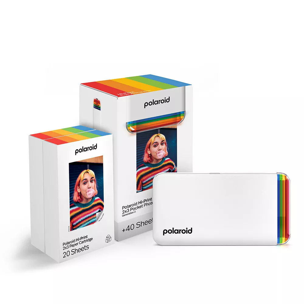 Polaroid Hi-Print Drucker- und Fotopapier-Set