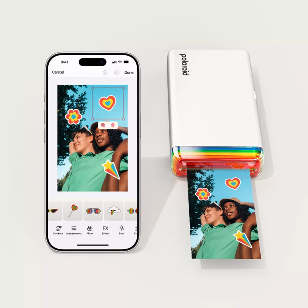 Polaroid Hi-Print Drucker- und Fotopapier-Set