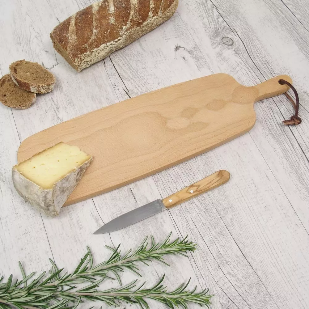 100 % personalisiertes langes Schneidebrett