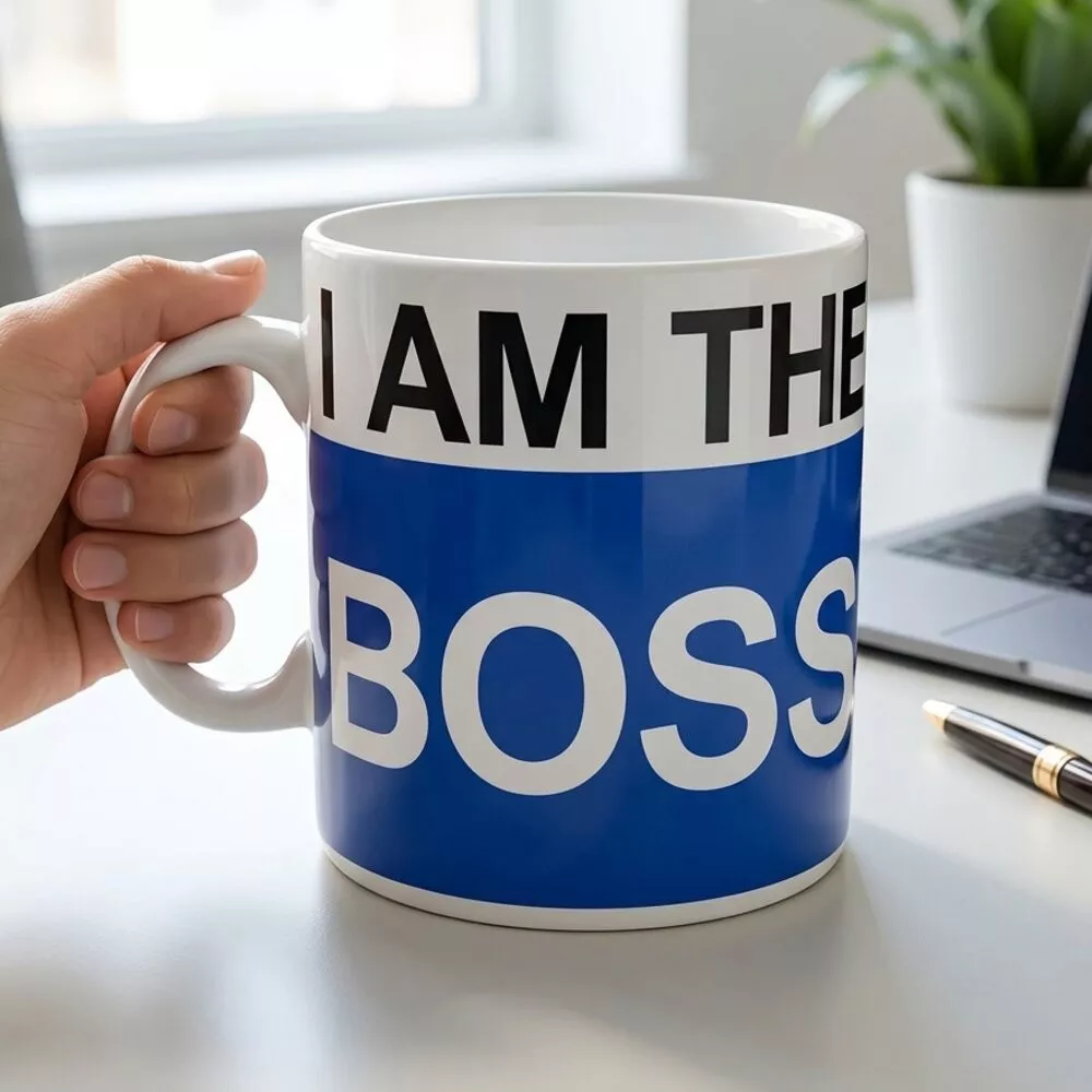 Riesige Tasse Ich Bin Der Boss