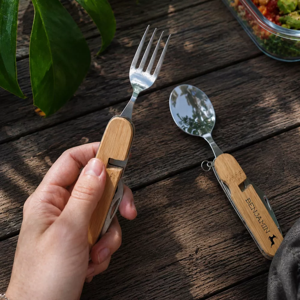 Personalisierbares Schweizer Taschenmesser Camping Jäger