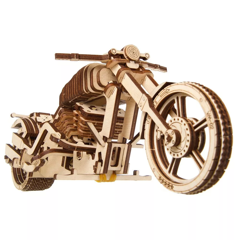 VM-02 Holzmotorrad zum Zusammenbauen