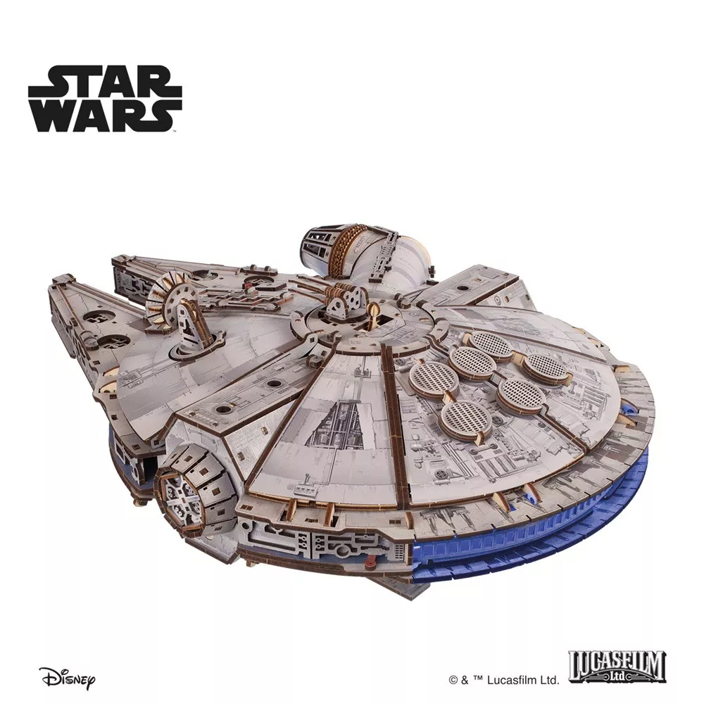 3D-Holzbausatz Millennium Falke Star Wars von Ugears