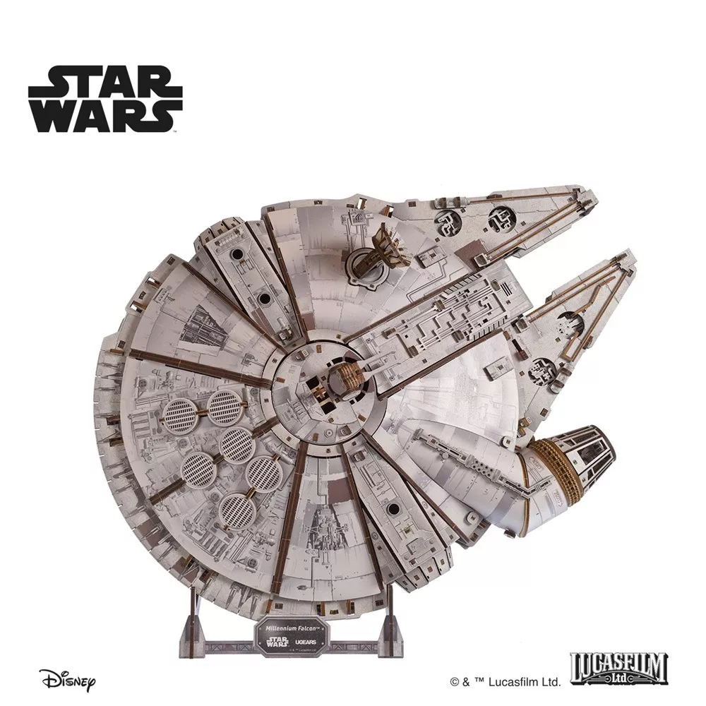 3D-Holzbausatz Millennium Falke Star Wars von Ugears