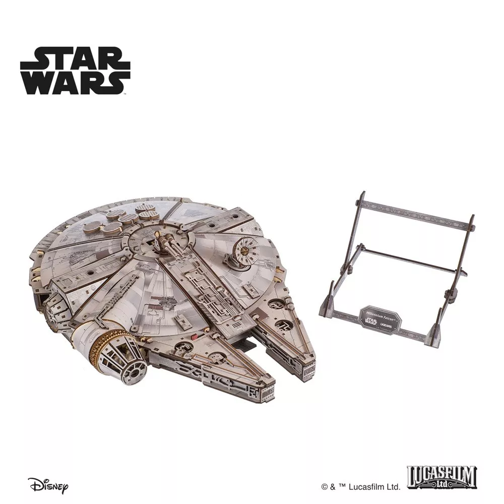 3D-Holzbausatz Millennium Falke Star Wars von Ugears