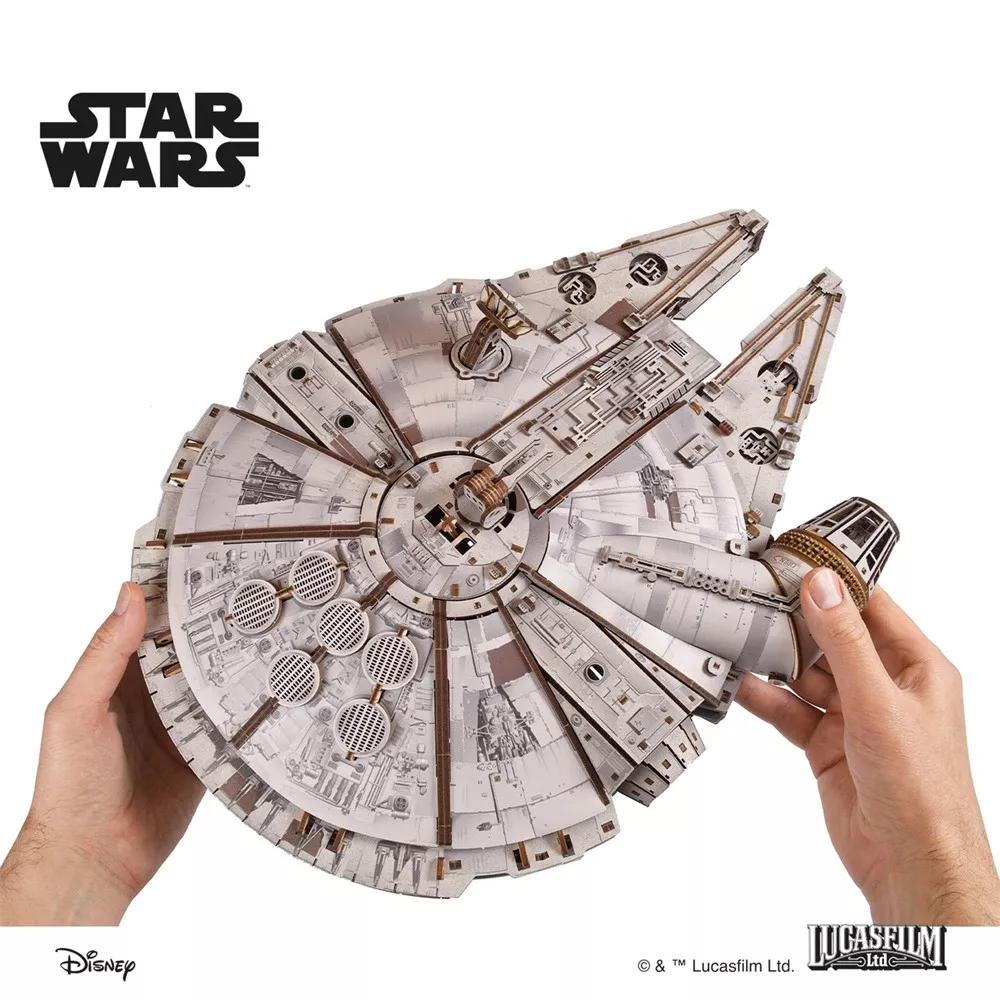 3D-Holzbausatz Millennium Falke Star Wars von Ugears