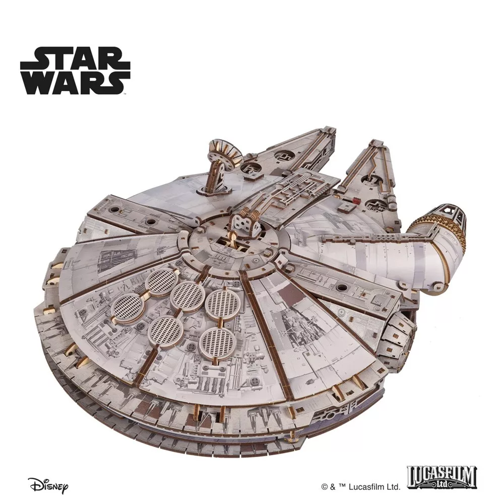 3D-Holzbausatz Millennium Falke Star Wars von Ugears