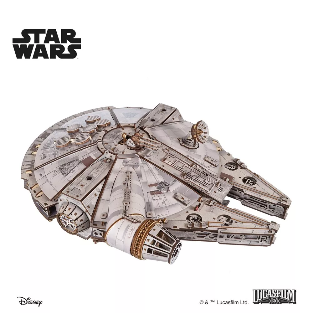 3D-Holzbausatz Millennium Falke Star Wars von Ugears