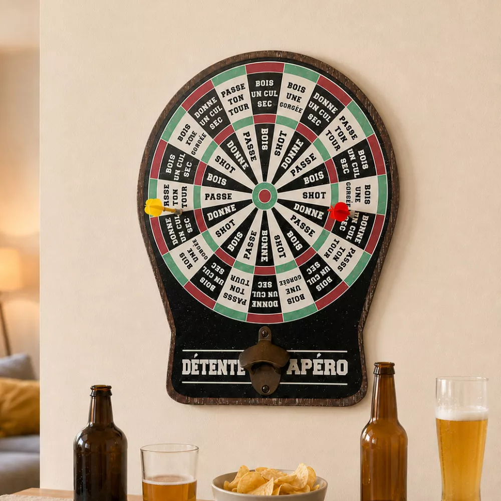 Trinkspiel Dart mit Flaschenöffner