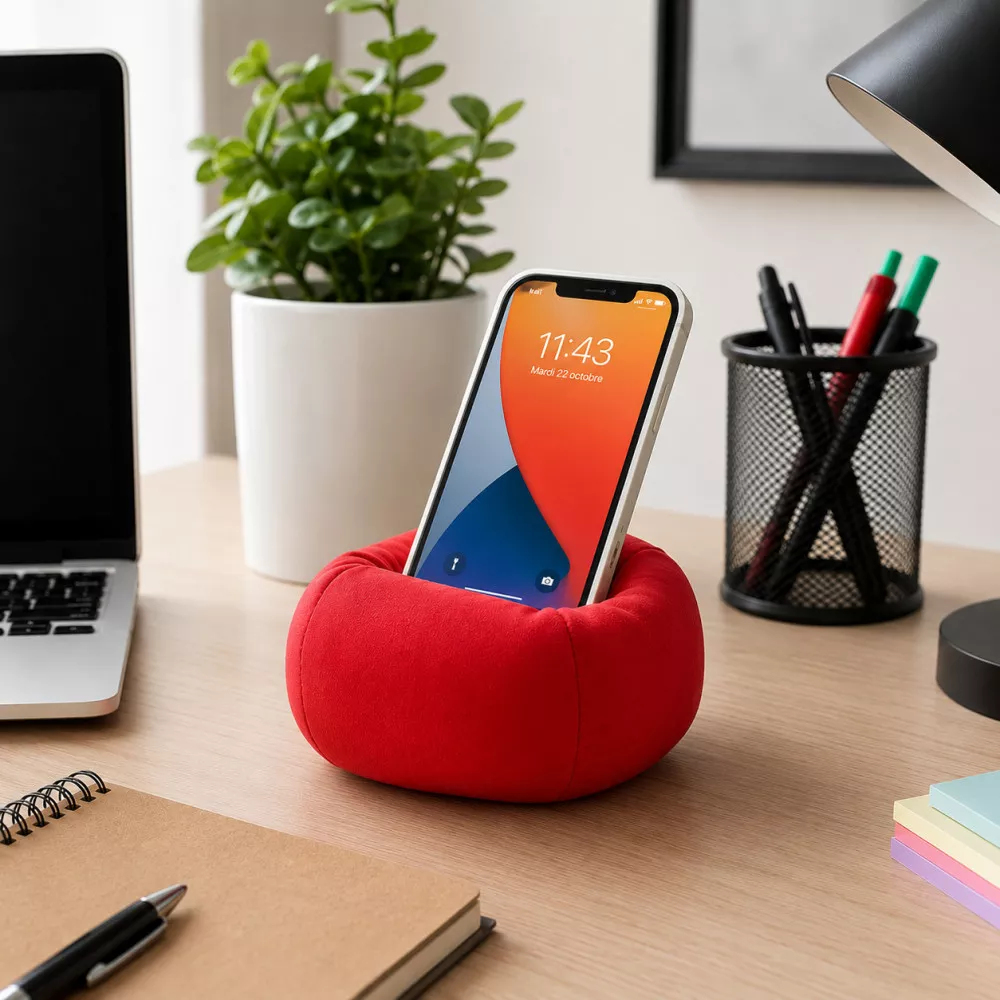 Mini-Pouf für Smartphone