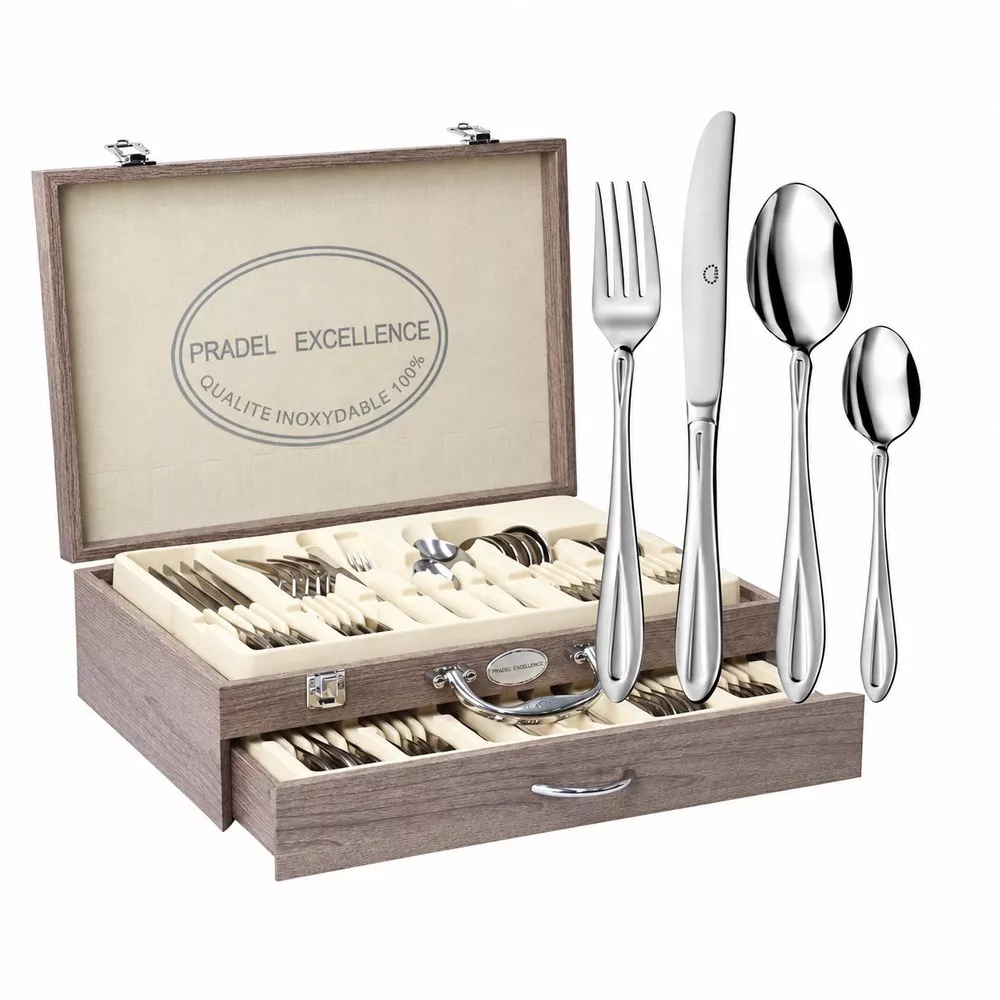 Pradel Excellence Miroir Besteckset 48-teilig