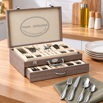 Pradel Excellence Miroir Besteckset 48-teilig
