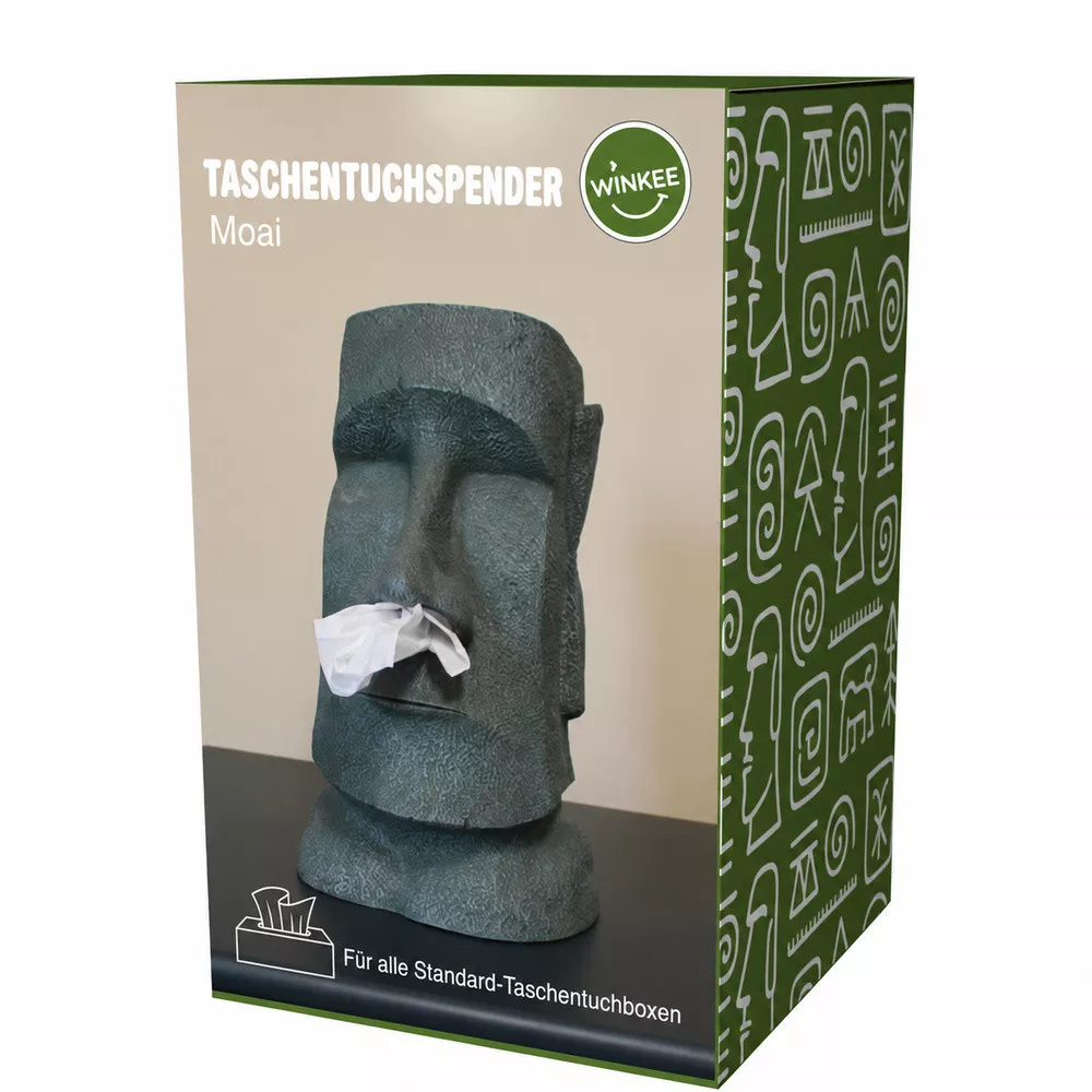Moai Taschentuchspender